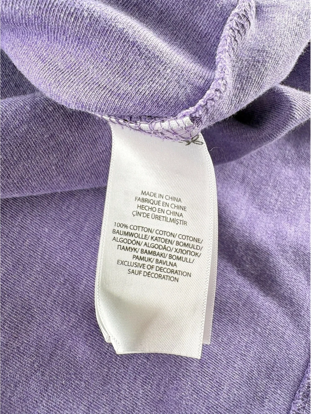 Polo Ralph Lauren Polo Men's L Lavender Heather Pique Cotton